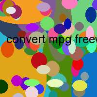 convert mpg freeware