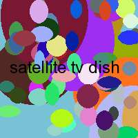 satellite tv dish